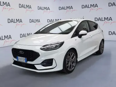 Usata Ford Fiesta ST-Line 125 CV (91 kW) 2023 Bianco Utilitaria