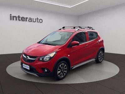 Usata Opel Karl Rocks 73 CV (53 kW) 2018 Rosso Utilitaria