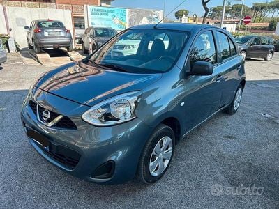 Usata Nissan Micra Visia 80 CV (58 kW) 2015 Grigio Utilitaria