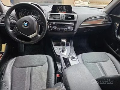 Usata BMW 118 Efficient Dynamics 150 CV (110 kW) 2017 Nero Utilitaria