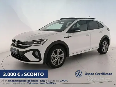 Usata VW Taigo R-line 110 CV (80 kW) 2023 Bianco SUV