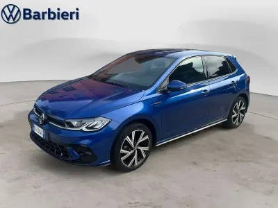 Usata VW Polo R-line 95 CV (69 kW) 2023 Blu/azzurro Utilitaria