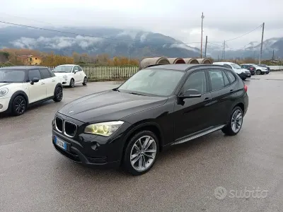 Usata BMW X1 Sport Line 177 CV (130 kW) 2012 Nero SUV