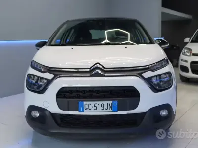 Usata Citroën C3 Shine 102 CV (75 kW) 2020 Bianco Utilitaria