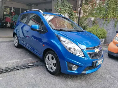 Usata Chevrolet Spark LT 82 CV (60 kW) 2011 Blu/azzurro Utilitaria