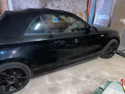 Usata BMW 120 Cabriolet 177 CV (130 kW) 2008 Nero Cabrio