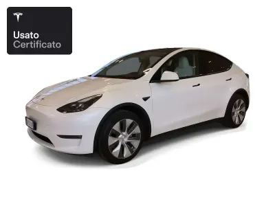 Usata Tesla Model Y Long Range AWD 258 kW (351 CV) 2023 Pearl white multicoat SUV