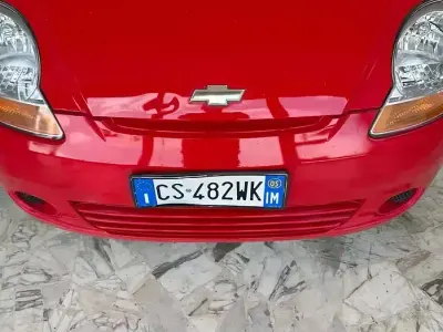 Usata Chevrolet Matiz SE 67 CV (49 kW) 2005 Rosso Utilitaria