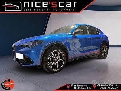 Usata Alfa Romeo Stelvio Veloce 280 CV (205 kW) 2023 Blu/azzurro SUV