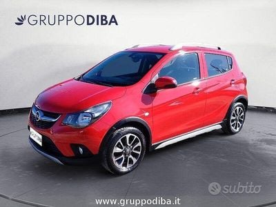 Usata Opel Karl Rocks 75 CV (55 kW) 2017 Rosso Utilitaria