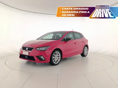 Usata Seat Ibiza FR 80 CV (58 kW) 2023 Rosso puro Utilitaria
