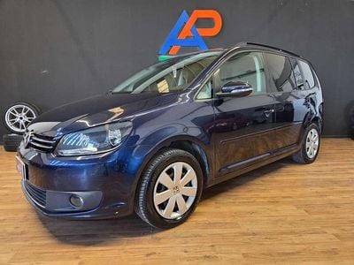 Usata VW Touran Comfortline 105 CV (77 kW) 2012 Blu/azzurro Monovolume