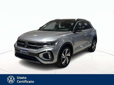 Usata VW T-Roc R-line 116 CV (85 kW) 2022 Grigio SUV