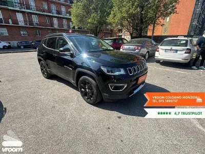 Usata Jeep Compass Limited 140 CV (102 kW) 2018 Nero SUV