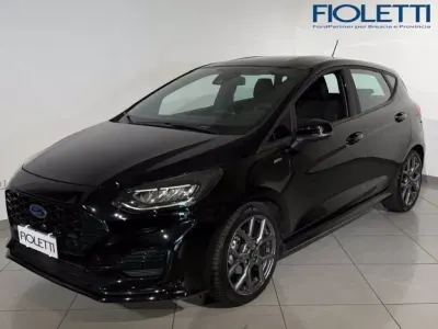 Usata Ford Fiesta ST-Line 125 CV (91 kW) 2023 Nero Utilitaria