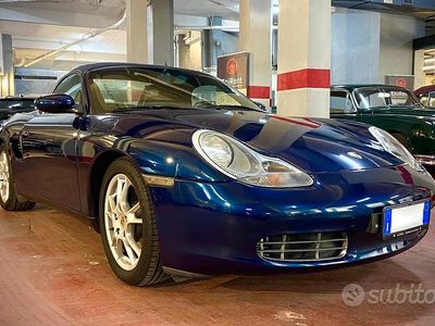 Usata Porsche Boxster 204 CV (150 kW) 1999 Blu Cabrio