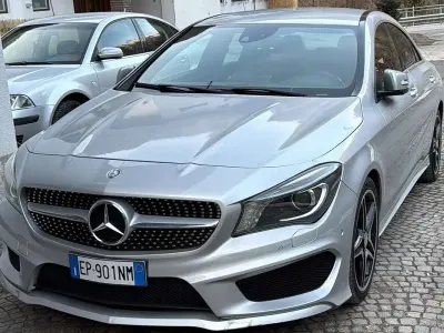 Usata Mercedes CLA220 170 CV (125 kW) 2013 Argento Coupé