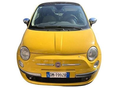 Usata Fiat 500 Lounge 69 CV (50 kW) 2008 Giallo Utilitaria