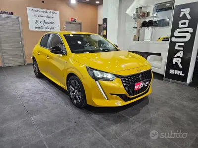 Usata Peugeot 208 S 102 CV (75 kW) 2020 Giallo Utilitaria