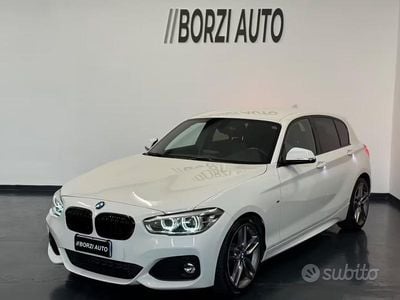 Usata BMW 118 M Sport 136 CV (100 kW) 2018 Bianco Utilitaria
