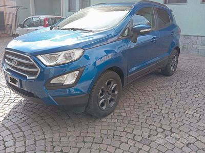 Second-hand Ford Ecosport 125 CP (91 kW) 2018 Albastru SUV
