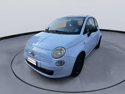 Usata Fiat 500 69 CV (50 kW) 2009 Blu/azzurro Cabrio