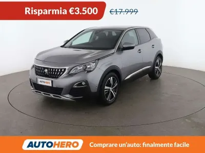 Begagnad Peugeot 3008 Allure 131 HK (96 kW) 2020 Grå SUV