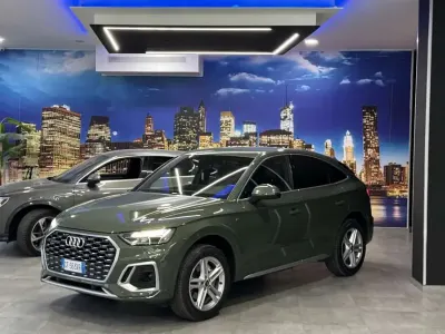 Usata Audi Q5 S-line plus 204 CV (150 kW) 2021 Verde SUV