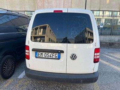 Usata VW Caddy 109 CV (80 kW) 2012 Bianco Monovolume