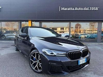 Usata BMW 530 M Sport 249 CV (183 kW) 2020 Blu Station wagon