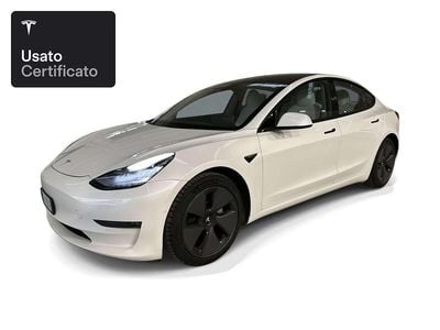 Pearl white multicoat Usata 2020 Tesla Model 3 Long Range AWD Berlina | 24.700 € (Buon prezzo)