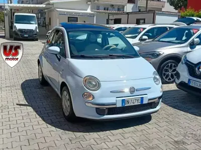 Begagnad Fiat 500 Sport 75 HK (55 kW) 2008 Blå Sedan