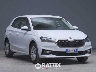 Usata Skoda Fabia Selection 80 CV (58 kW) 2024 Bianco luna metallizzato Utilitaria