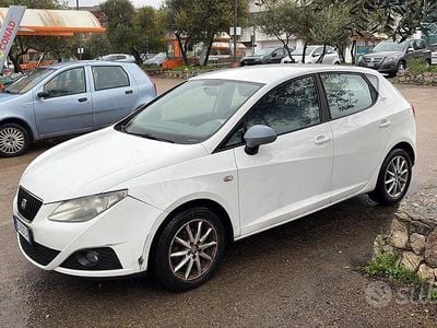 Usata Seat Ibiza 75 CV (55 kW) 2011 Bianco Berlina
