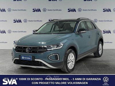 Usata VW T-Roc Life 150 CV (110 kW) 2025 Petroleum blue / tetto nero pa SUV