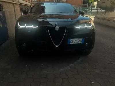 Usata Alfa Romeo Stelvio 210 CV (154 kW) 2020 Nero SUV