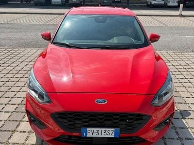 Usata Ford Focus ST-Line 120 CV (88 kW) 2019 Rosso Berlina