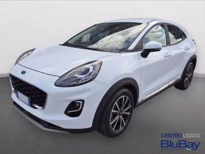 Usata Ford Puma Titanium S 125 CV (91 kW) 2023 Frozen white SUV