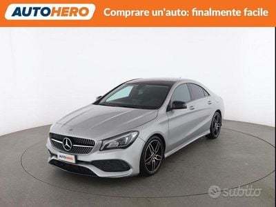 Usata Mercedes CLA200 Premium 136 CV (100 kW) 2018 Grigio Berlina