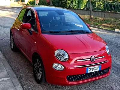 Usata Fiat 500 Collezione 86 CV (63 kW) 2019 Rosso Utilitaria