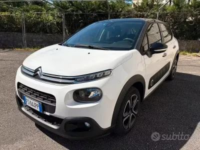 Usata Citroën C3 102 CV (75 kW) 2018 Bianco Utilitaria