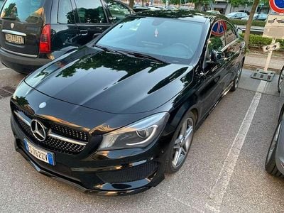 Usata Mercedes CLA220 AMG 170 CV (125 kW) 2013 Nero Berlina