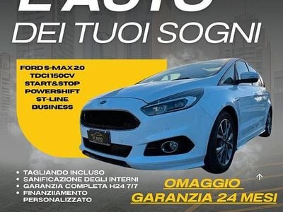 Bianco Usata 2018 Ford S-MAX ST-Line Monovolume | 18.990 € (Molto cara)