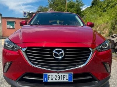 Usata Mazda CX-3 Exclusive-Line 105 CV (77 kW) 2017 Rosso SUV