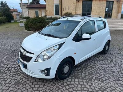 Usata Chevrolet Spark LS 68 CV (50 kW) 2010 Bianco Utilitaria