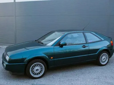 Używany VW Corrado 160 KM (117 kW) 1991 Zielony Sedan/Limuzyna