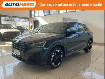 Begagnad Audi Q2 S-Line 150 HK (110 kW) 2025 Grön SUV