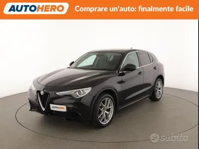 Brugt Alfa Romeo Stelvio 280 HK (205 kW) 2017 Sort SUV