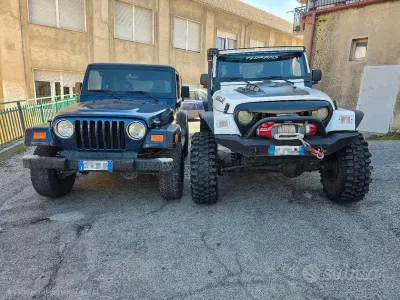 Usata Jeep Wrangler 184 CV (135 kW) 2005 Bianco SUV