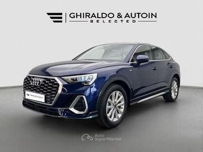 Begagnad Audi Q3 S-Line 150 HK (110 kW) 2025 Blå SUV